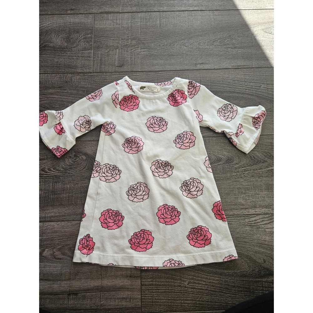 Monica and‎ andy floral dress 12 mos